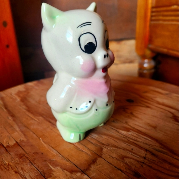 VINTAGE PORKY PIG BANK-4.5" TALL - Picture 3 of 6